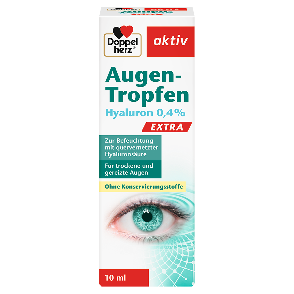Bild: DOPPELHERZ Augentropfen Hyaluron 0,4 % Extra 