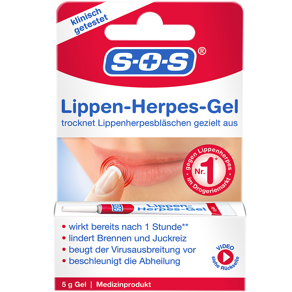Bild: SOS Lippen Herpes Gel 