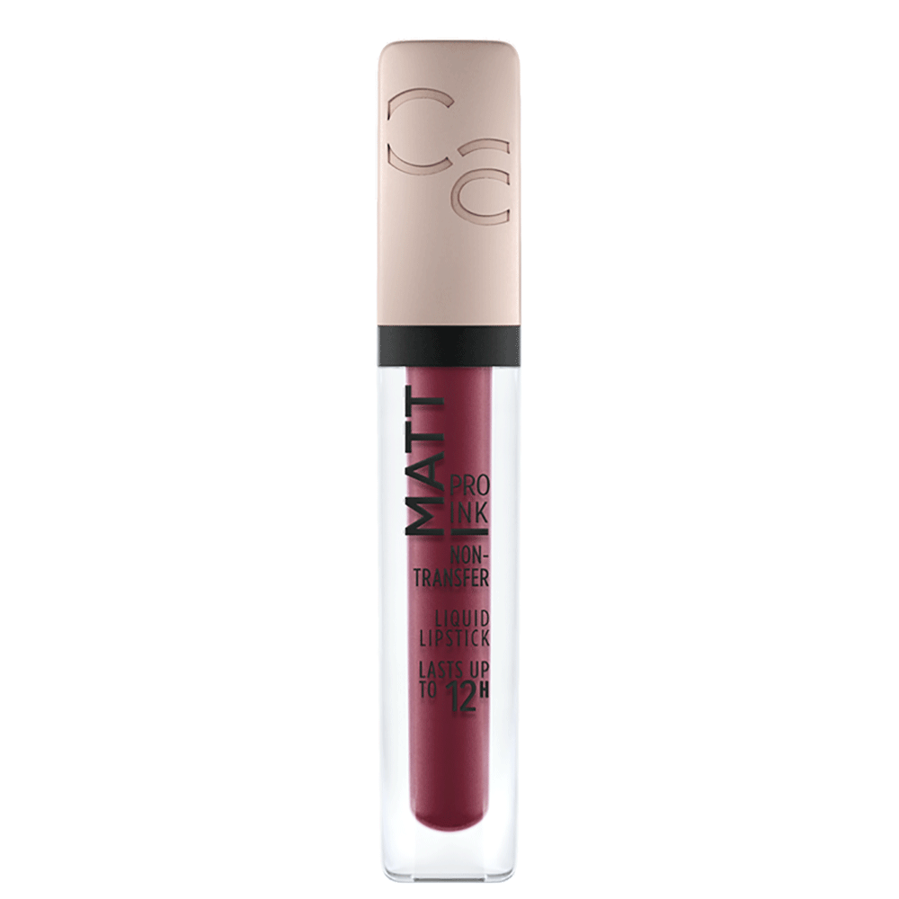 Bild: Catrice Matt Pro Ink Non-Transfer Liquid Lipstick courage code