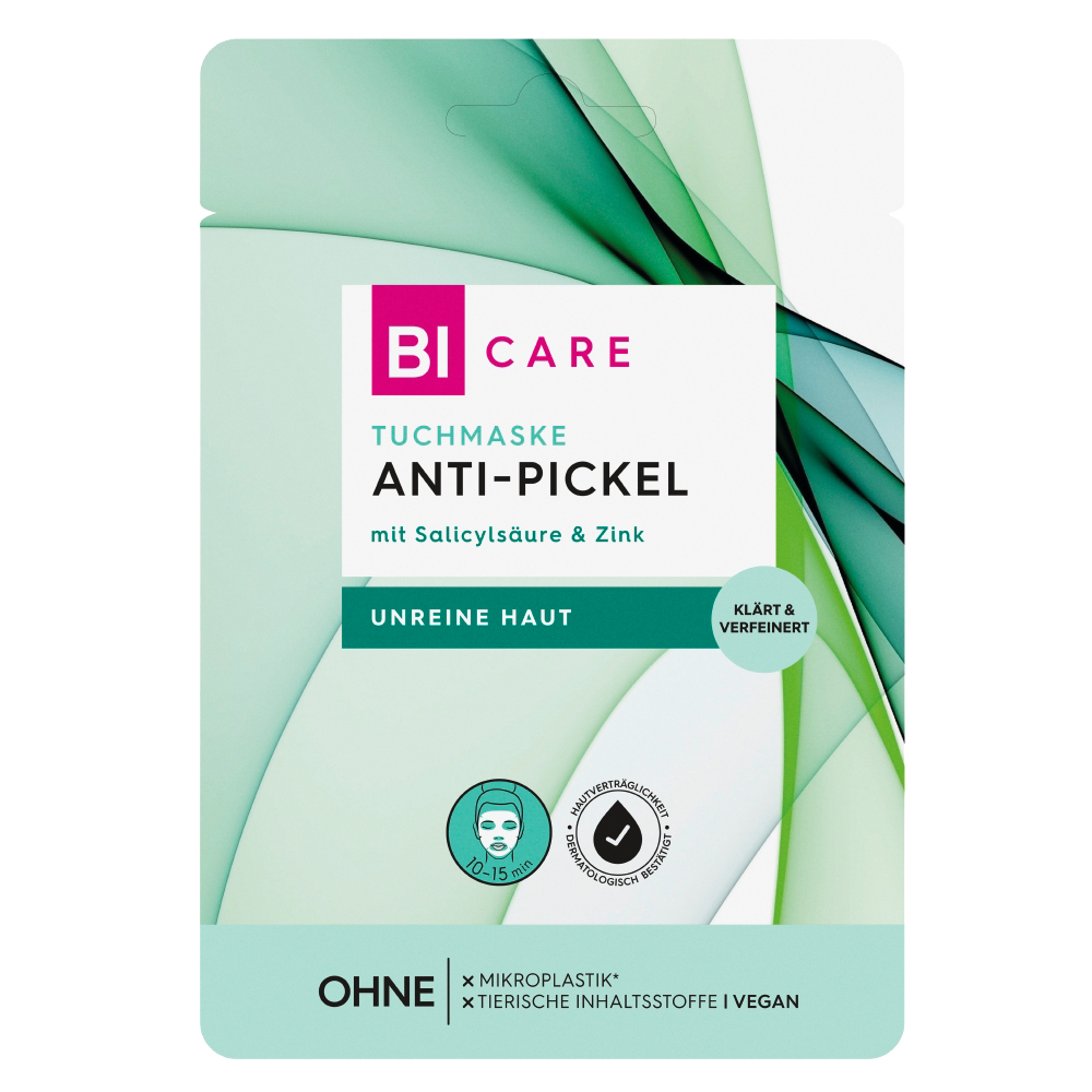 Bild: BI CARE Tuchmaske Anti Pickel 