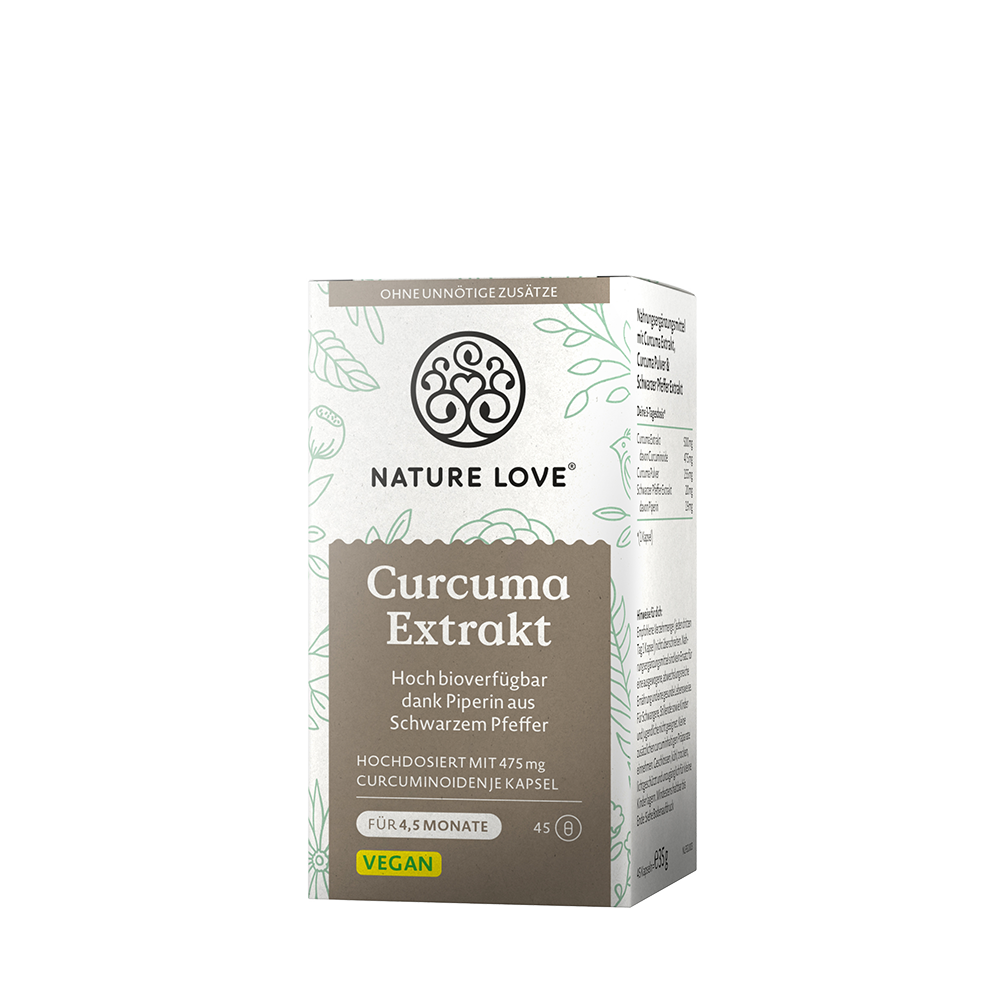 Bild: NATURE LOVE Curcuma Extrakt 