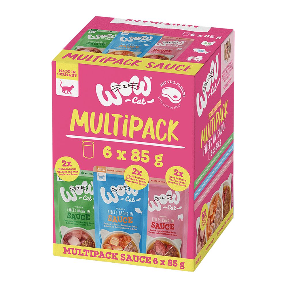Bild: WOW Cat Filets in Sauce Multipack