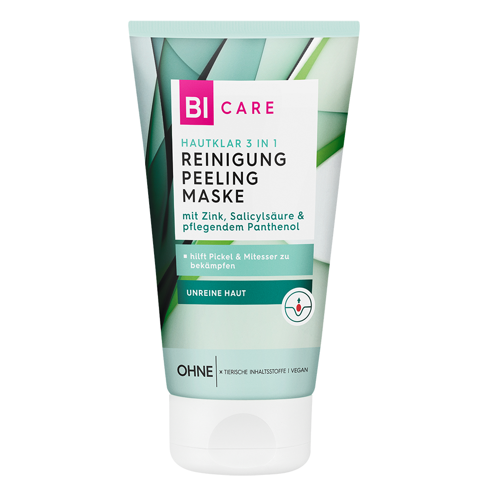 Bild: BI CARE Hautklar 3in1 Reinigung, Peeling und Maske 