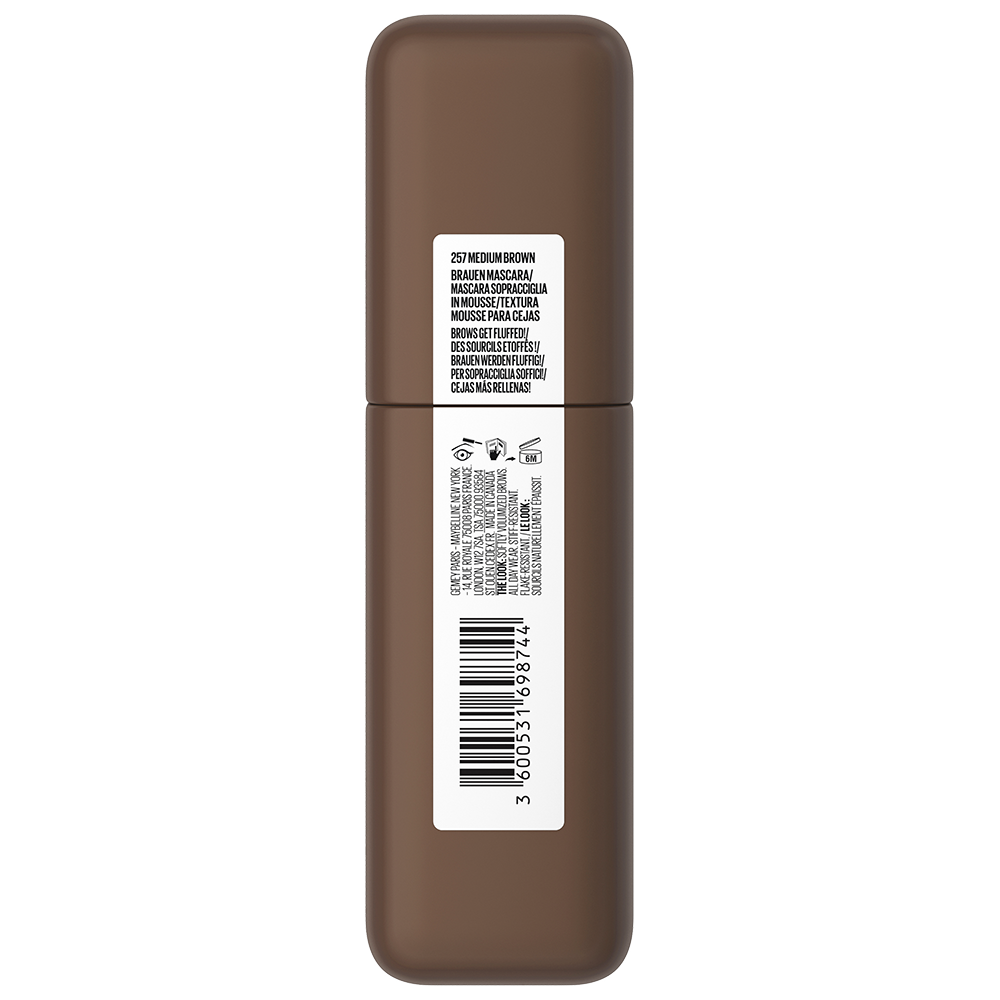 Bild: MAYBELLINE Superfluff Augenbrauen-Mousse Medium Brown