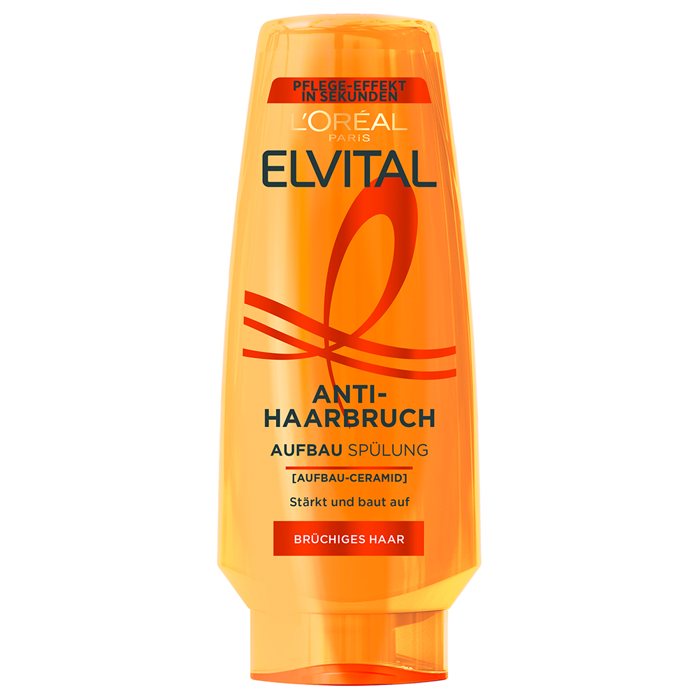 Bild: L'ORÉAL PARIS ELVITAL Anti-Haarbruch Pflegende Aufbau Spülung