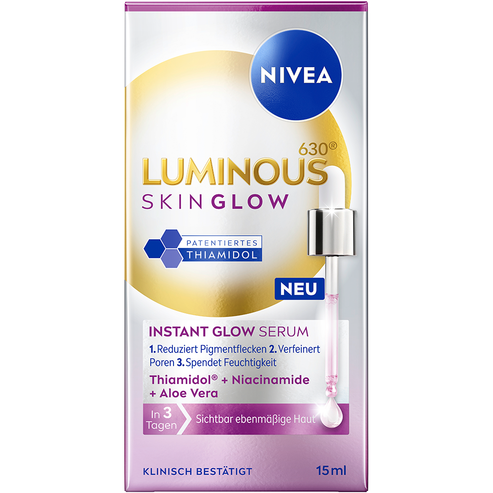 Bild: NIVEA Luminous Skinglow Serum 