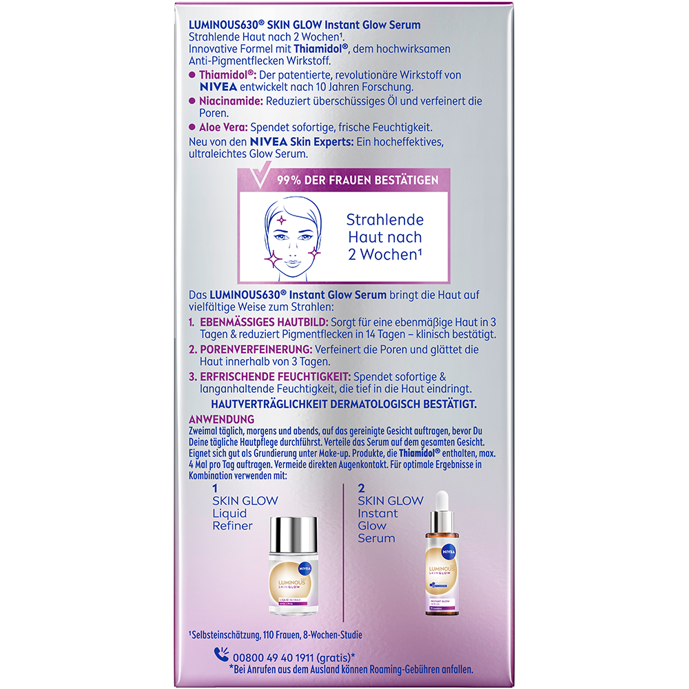 Bild: NIVEA Luminous Skinglow Serum 