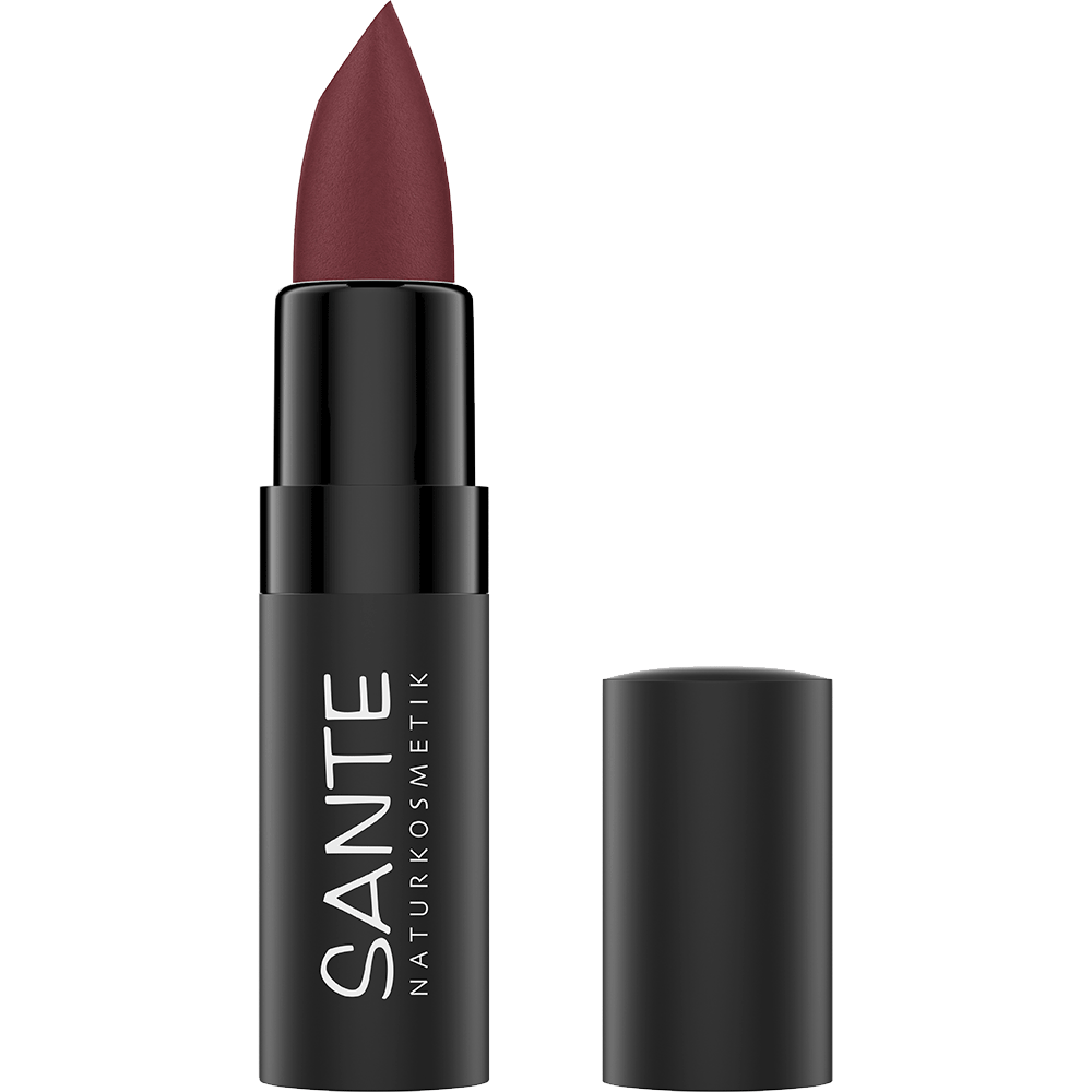 Bild: SANTE Matte Lipstick Vibrant Plum 08