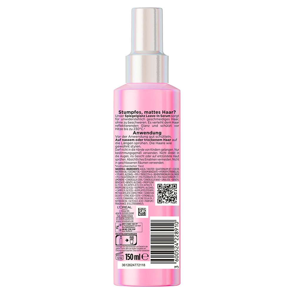 Bild: L'ORÉAL PARIS ELVITAL Glycolic Gloss Leave-in Serum 
