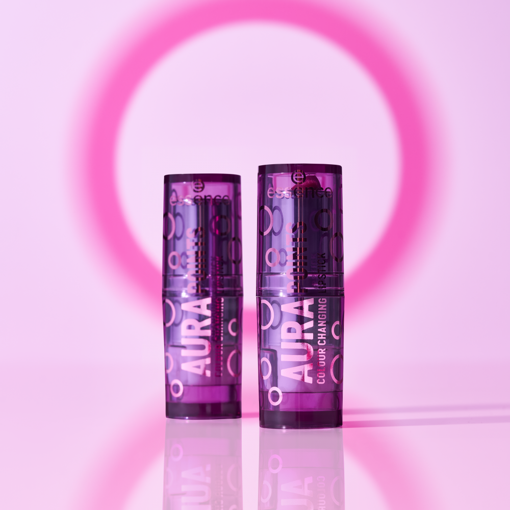 Bild: essence AURA POINTS COLOUR CHANGING LIPSTICK 