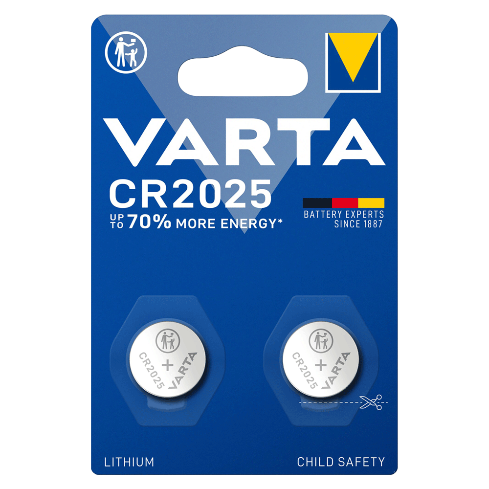 Bild: Varta Knopfzelle CR2025 