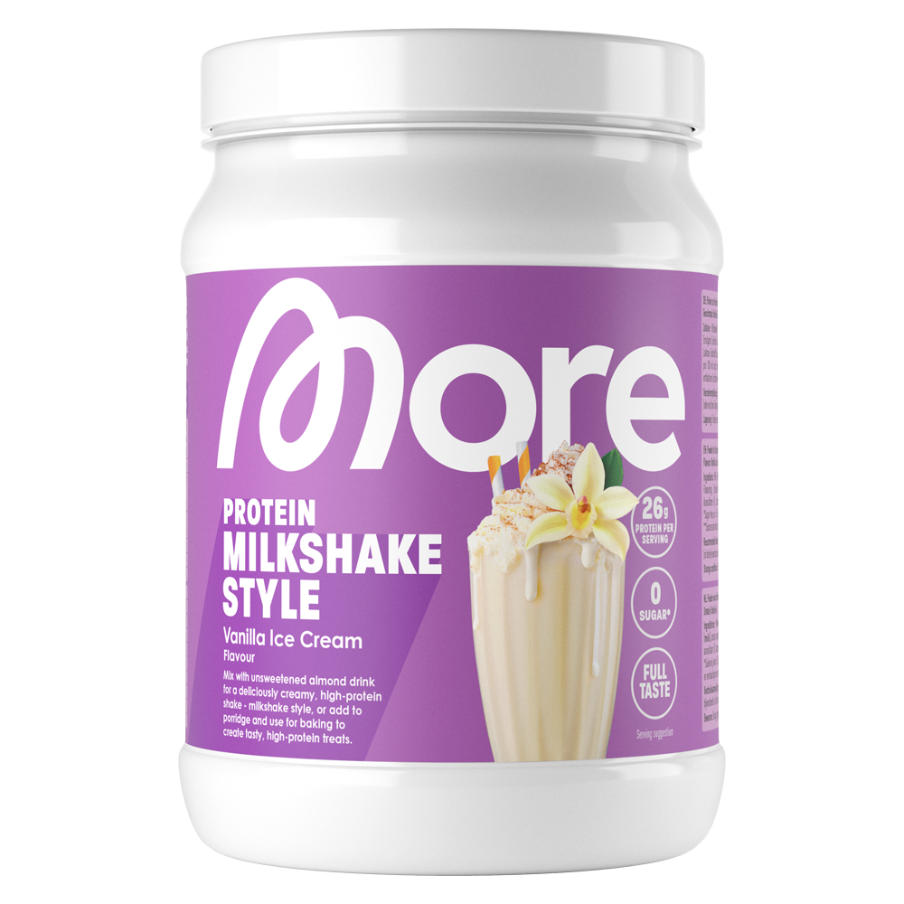 Bild: More Protein Milkshake Style Vanilla Ice Cream 