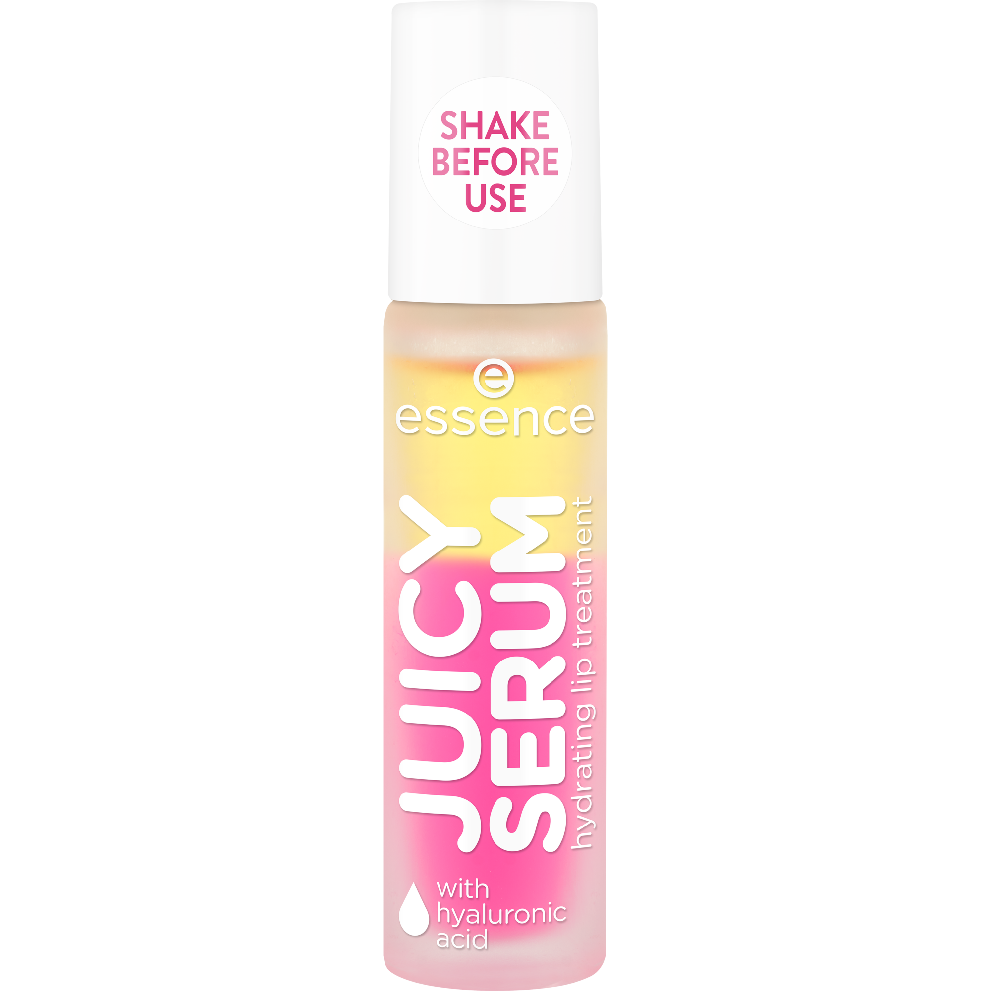 Bild: essence JUICY SERUM hydrating lip treatment 
