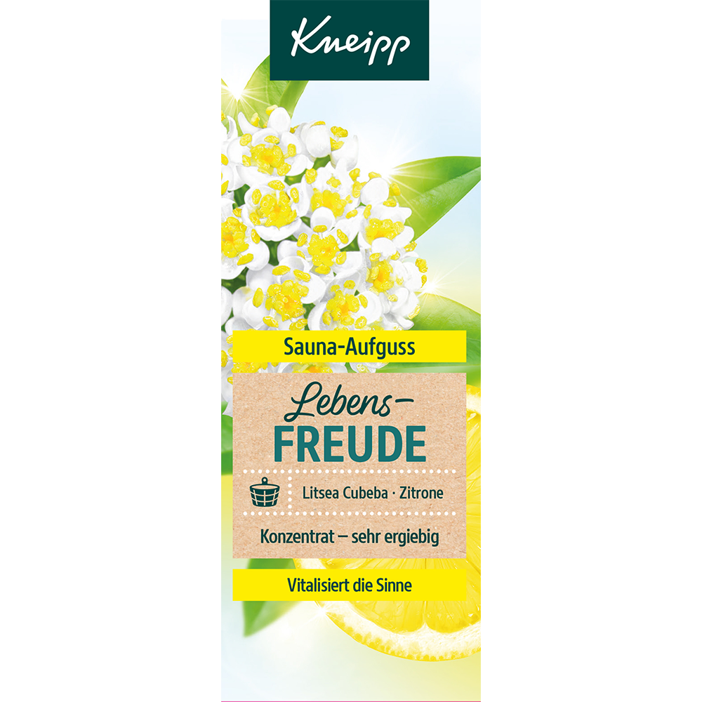 Bild: Kneipp Sauna-Aufguss Lebensfreude