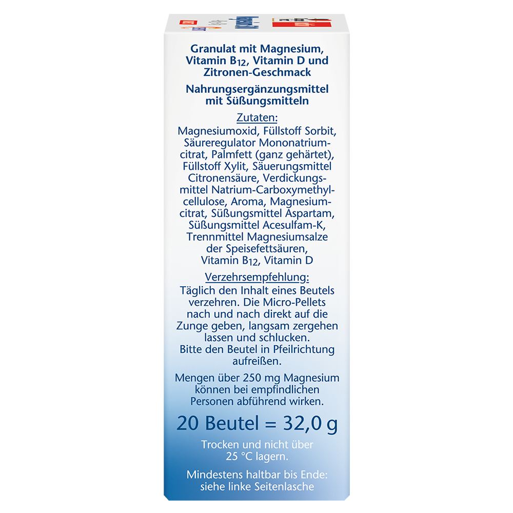 Bild: DOPPELHERZ Magnesium 500 + B12 + D3 Direkt 