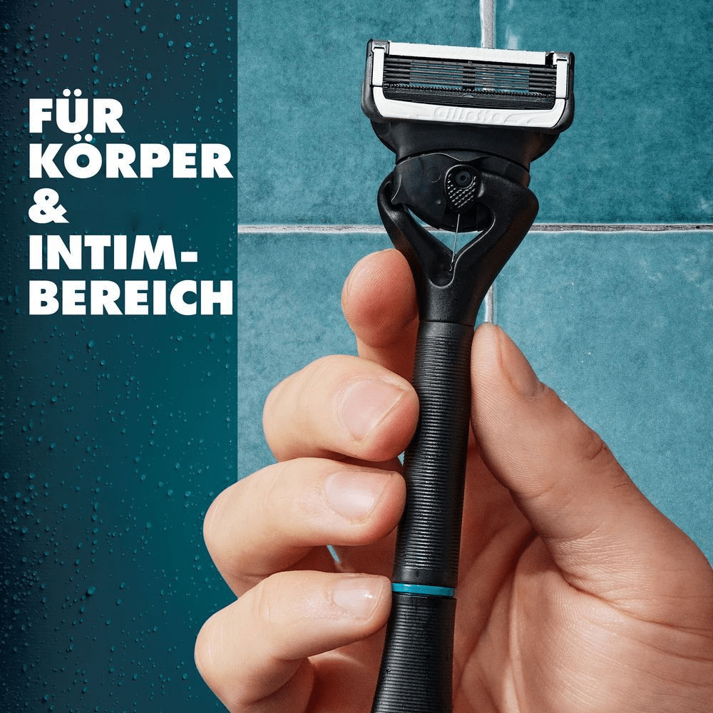 Bild: Gillette Body &  Intimate Rasierer-Klingen 