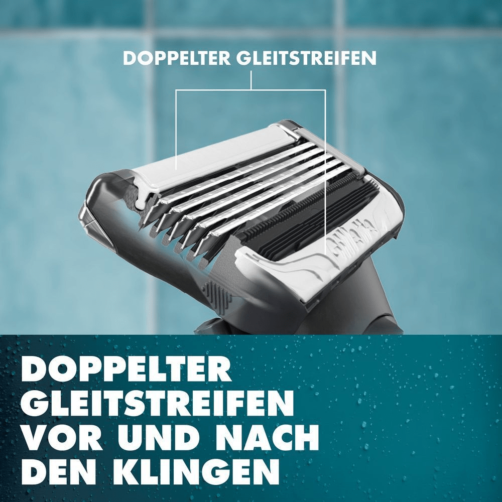 Bild: Gillette Body &  Intimate Rasierer-Klingen 