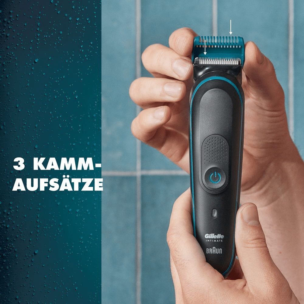 Bild: Gillette Body & Intimate Trimmer i5 für den Körper & Intimbereich für Männer 