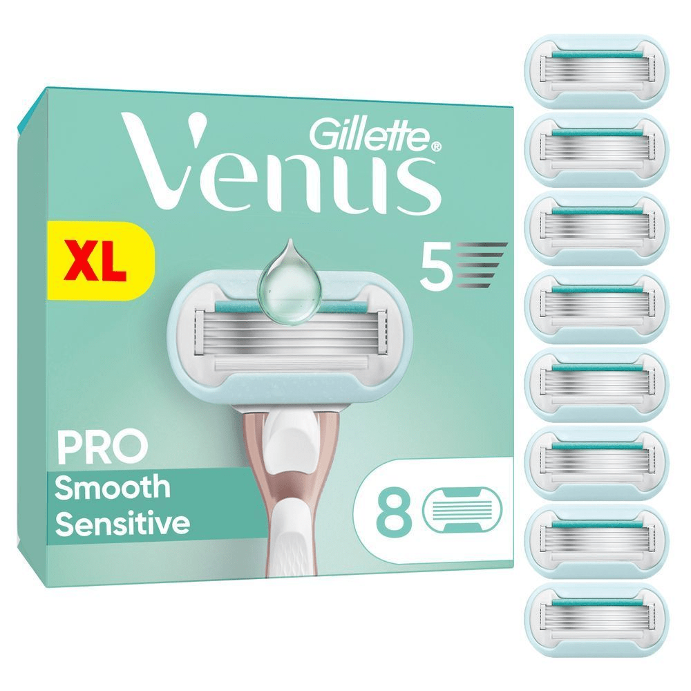 Bild: Gillette Venus Pro Smooth Sensitive Rasierklingen für empfindliche Haut 