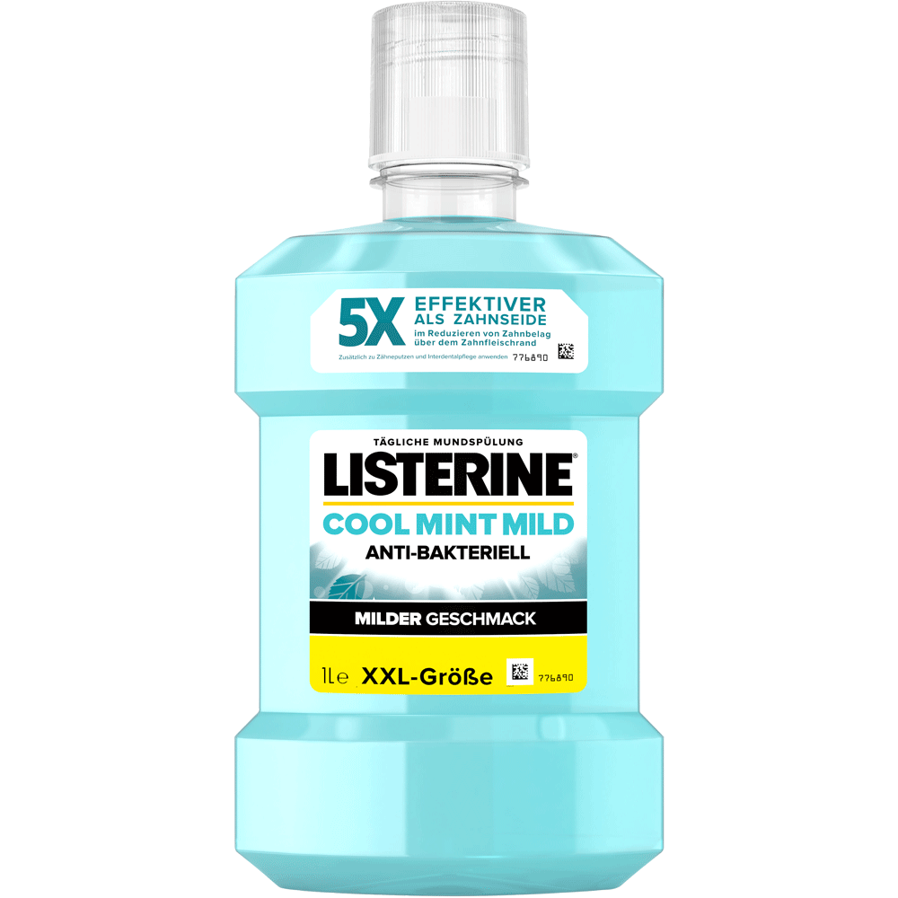 Bild: LISTERINE Mundspülung Cool Mint Mild Milder Geschmack 