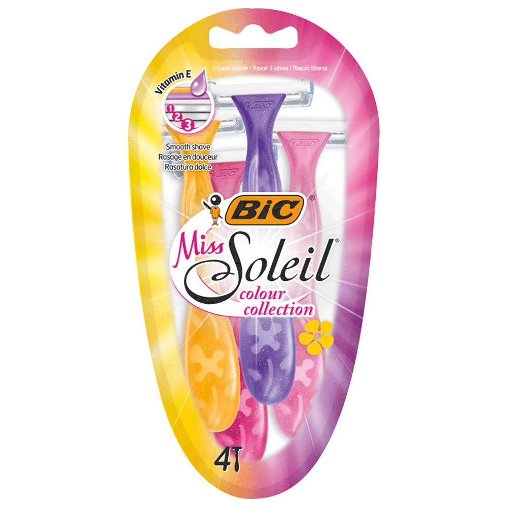 Bild: BIC Rasierer Miss Soleil Colour Collection 