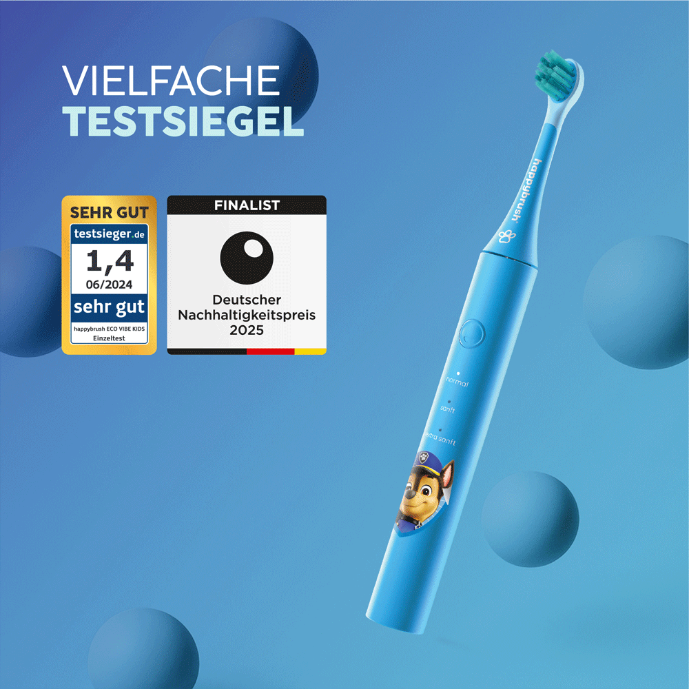 Bild: happybrush Lernzahnbürste Eco Vibe Kids