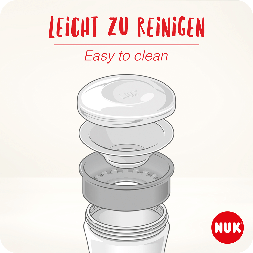 Bild: NUK Magic Cup 230ml ab 8 Monate Blau