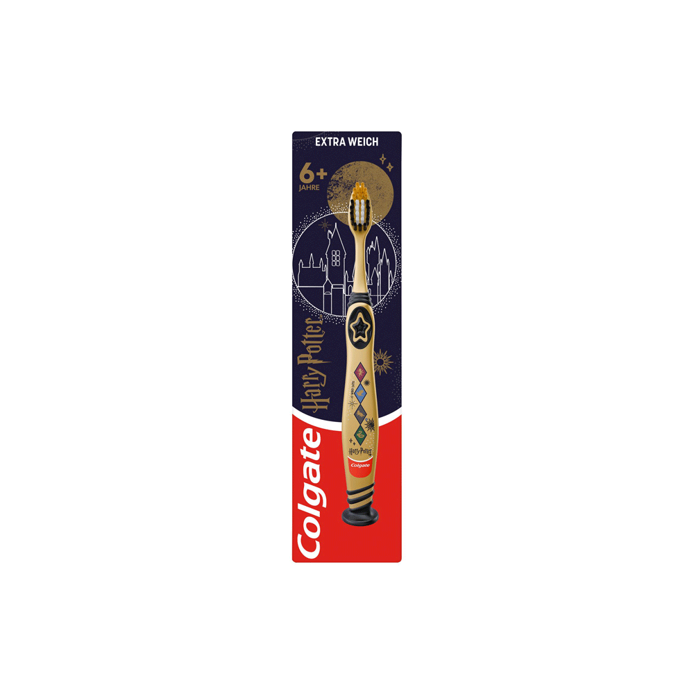Bild: Colgate Kinderzahnbürste Harry Potter 6+ Jahre 