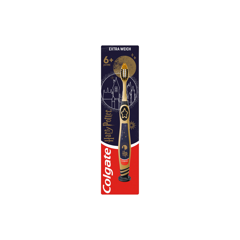 Bild: Colgate Kinderzahnbürste Harry Potter 6+ Jahre 