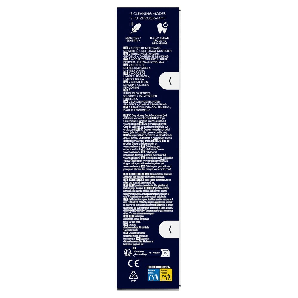 Bild: Oral-B Pro Kids Frozen Elektrische Zahnbürste, Blau/Lila 
