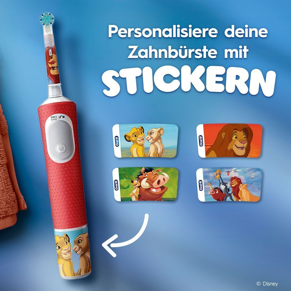 Bild: Oral-B Pro Kids The Lion King Elektrische Zahnbürste 
