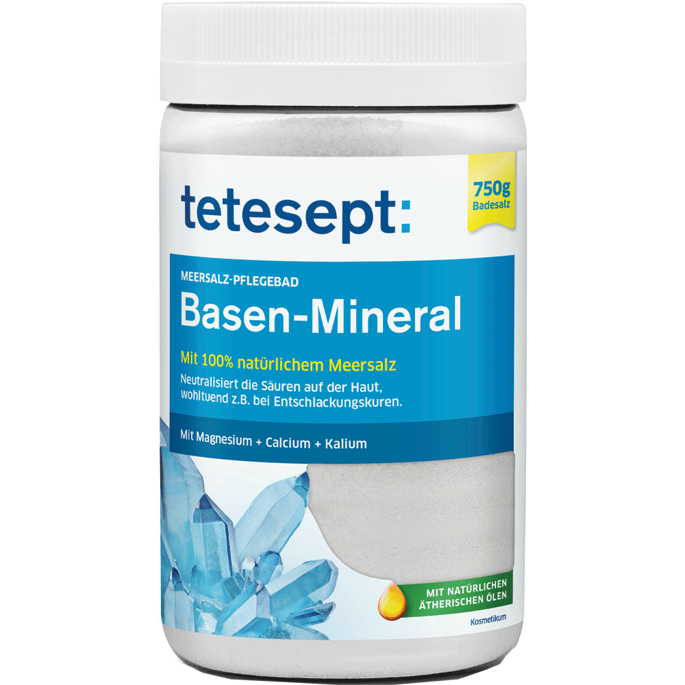 Bild: tetesept: Meersalz Pflegebad Basen Mineral