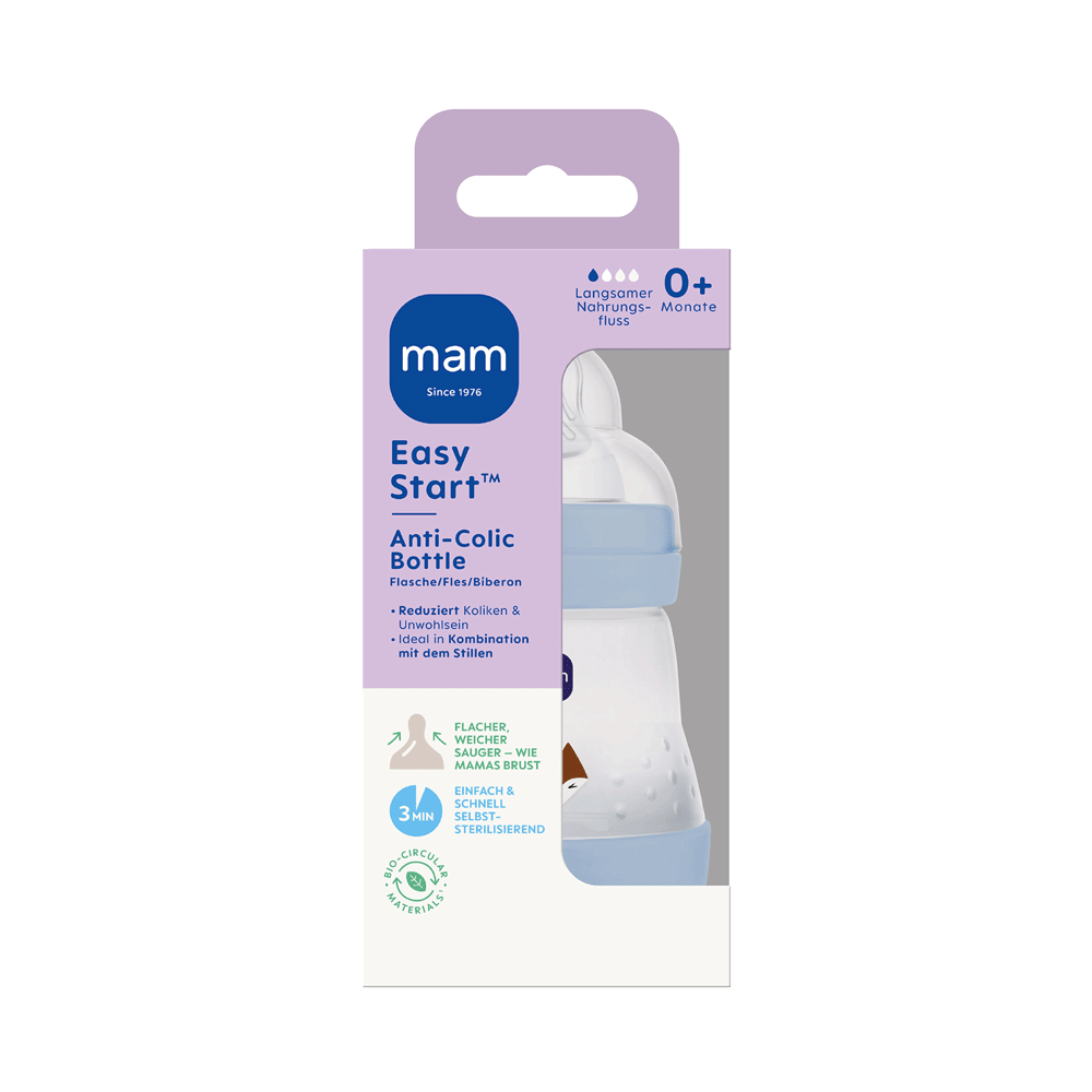 Bild: MAM Easy Start Anti Colic Bottle 0+ Monate 