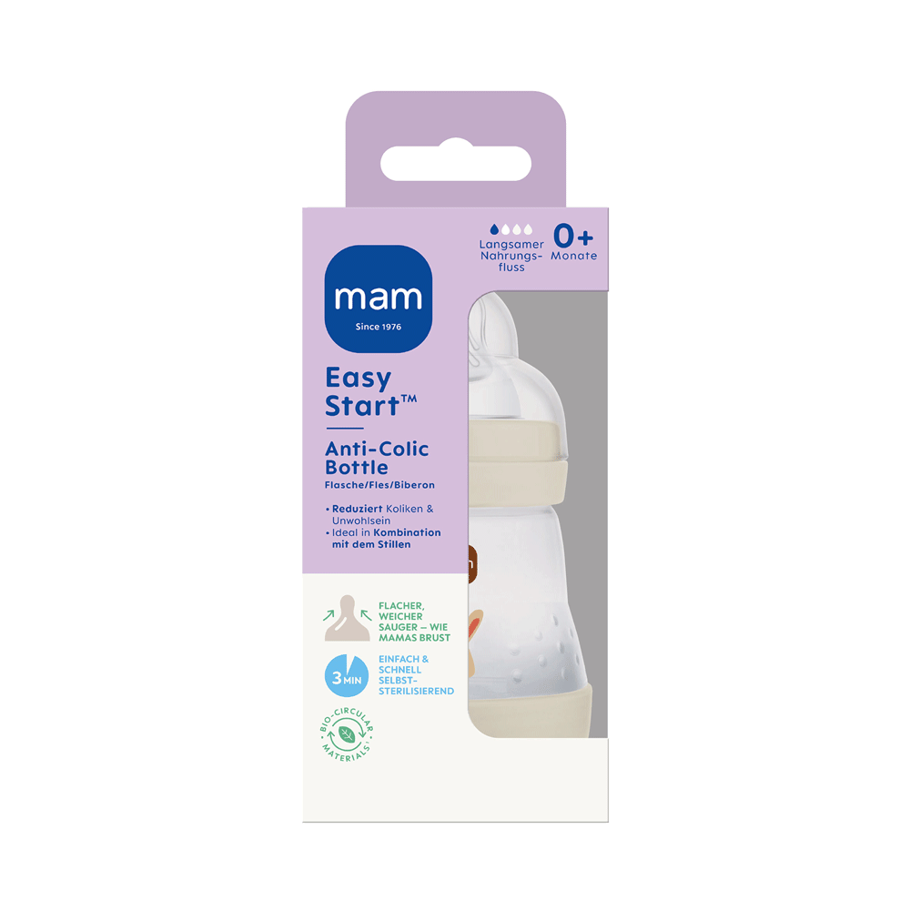 Bild: MAM Easy Start Anti Colic Bottle 0+ Monate 