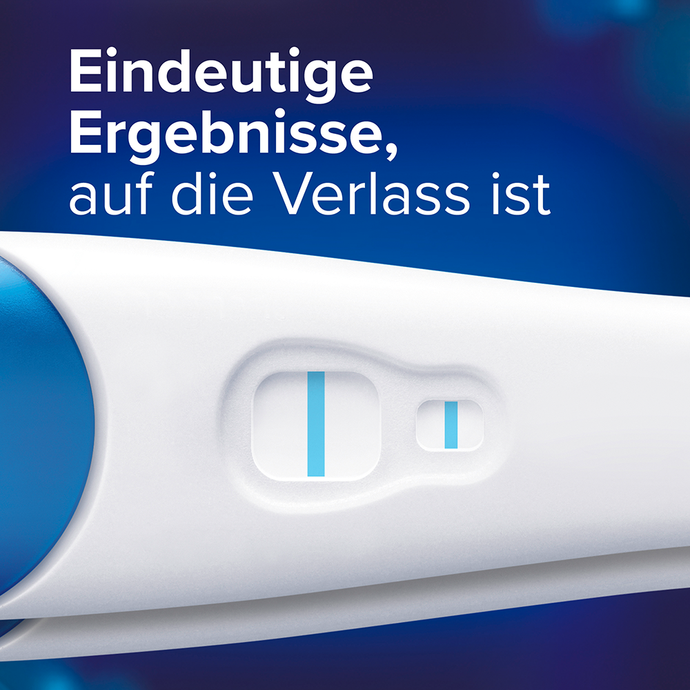 Bild: Clearblue Schwangerschaftsfrühtest 