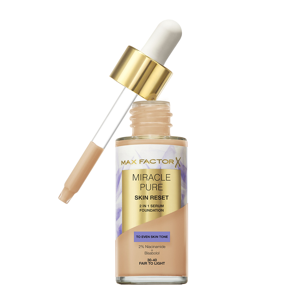 Bild: MAX FACTOR Miracle Pure 2in1 Serum Foundation Skin Reset 30-40