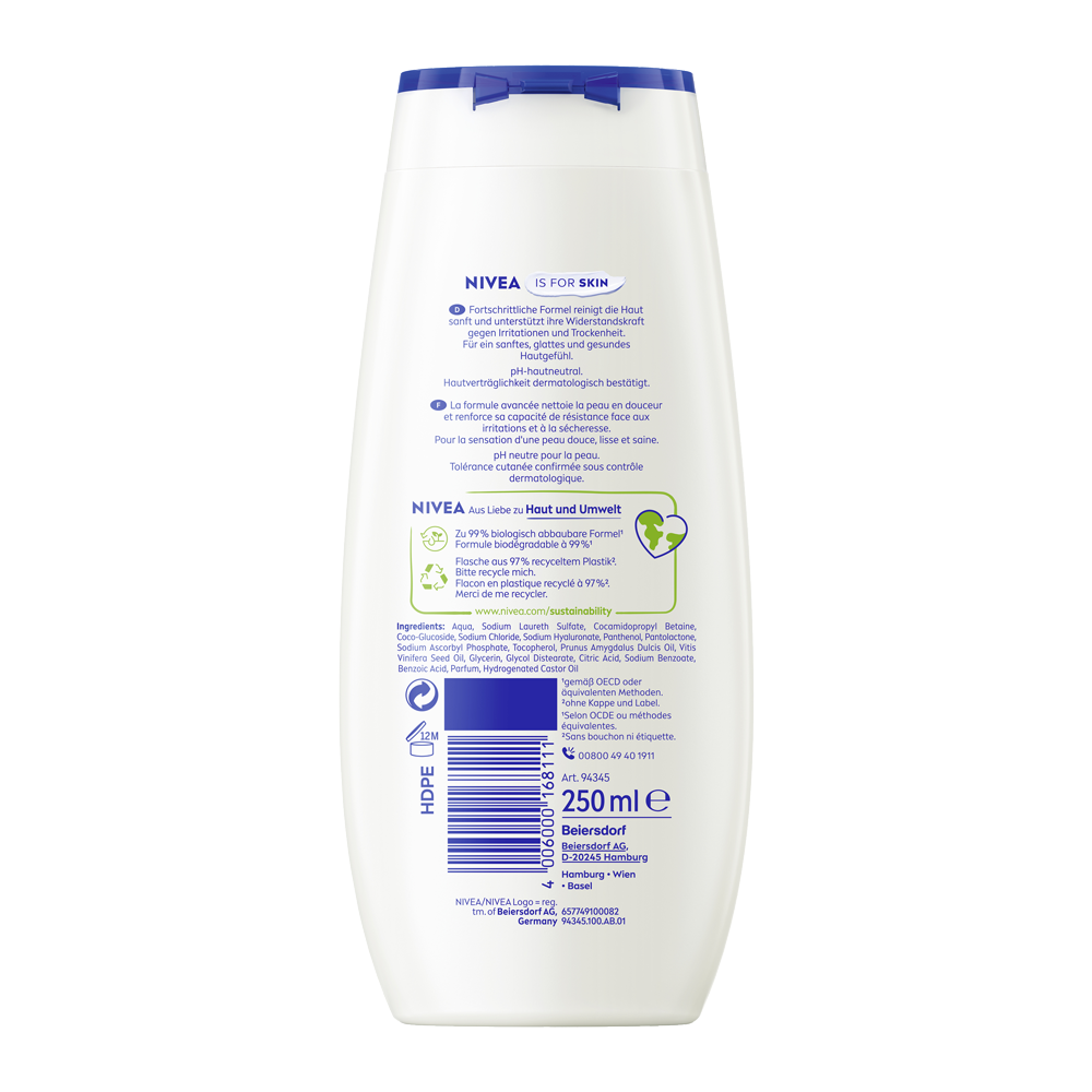 Bild: NIVEA Pflegedusche Derma Control Defend 