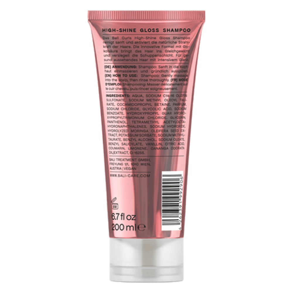 Bild: Bali Curls by Hank Ge Shampoo High Shine Gloss 