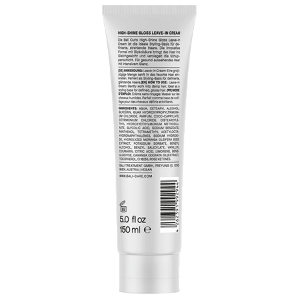 Bild: Bali Curls by Hank Ge Leave In Cream High Shine Gloss 