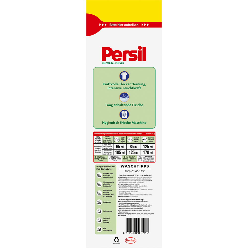 Bild: Persil Universal Pulver Limited Edition 