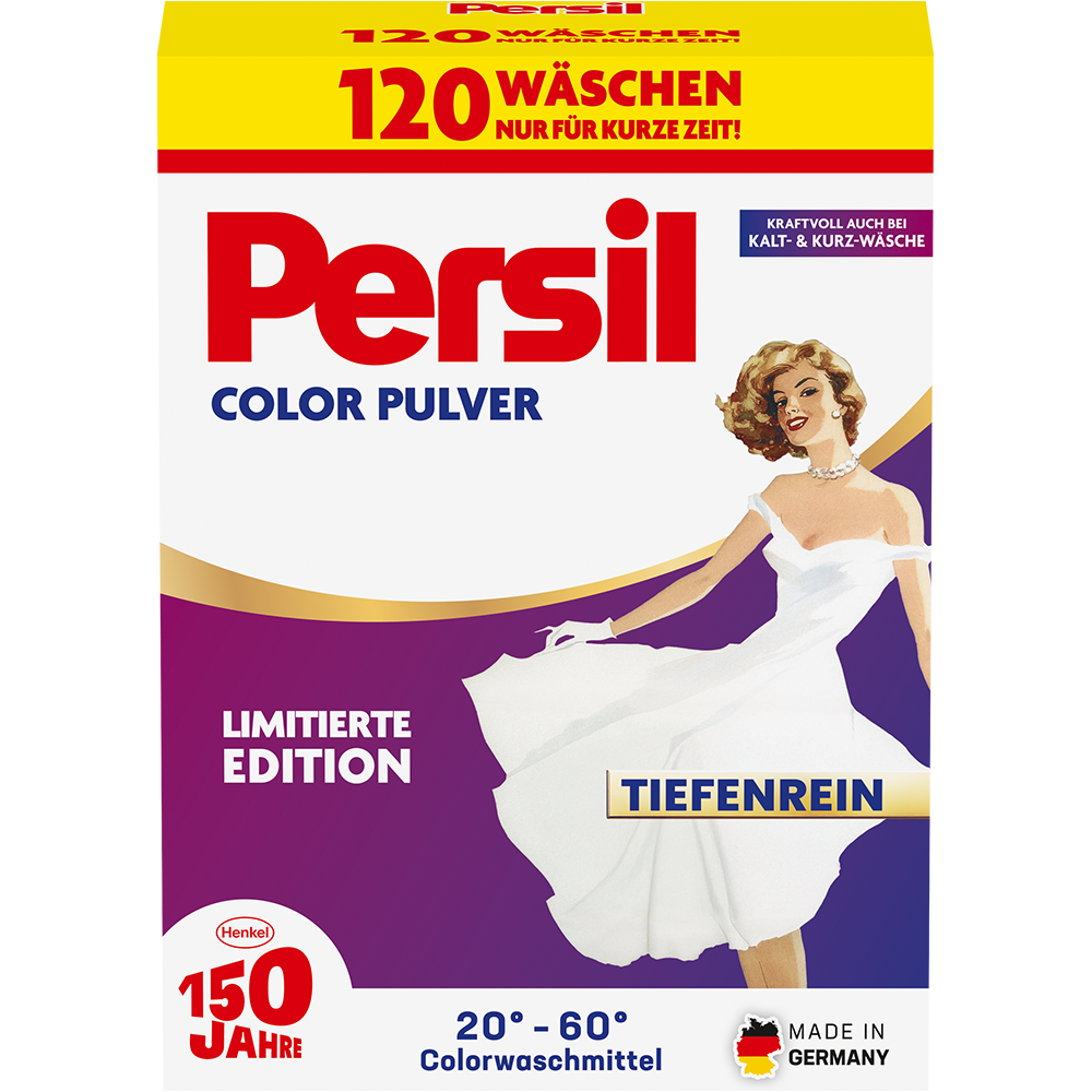 Bild: Persil Color Pulver Limitierte Edition 