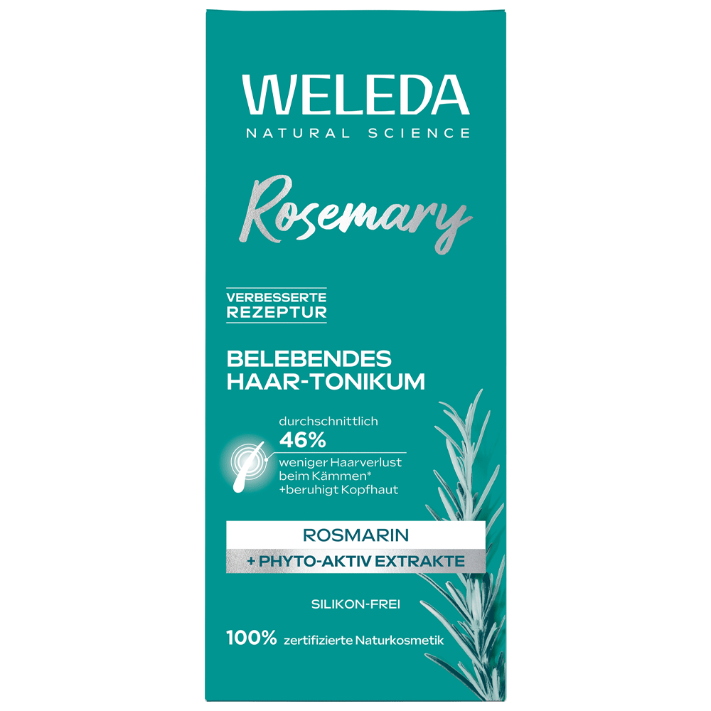 Bild: WELEDA Belebendes Haar Tonikum Rosemary 