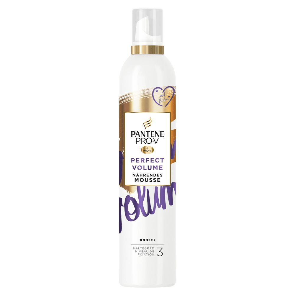 Pantene Pro-V Perfect Volume Nährendes Mousse, mit Biotin und Haltegrad 3 für Volumen.;