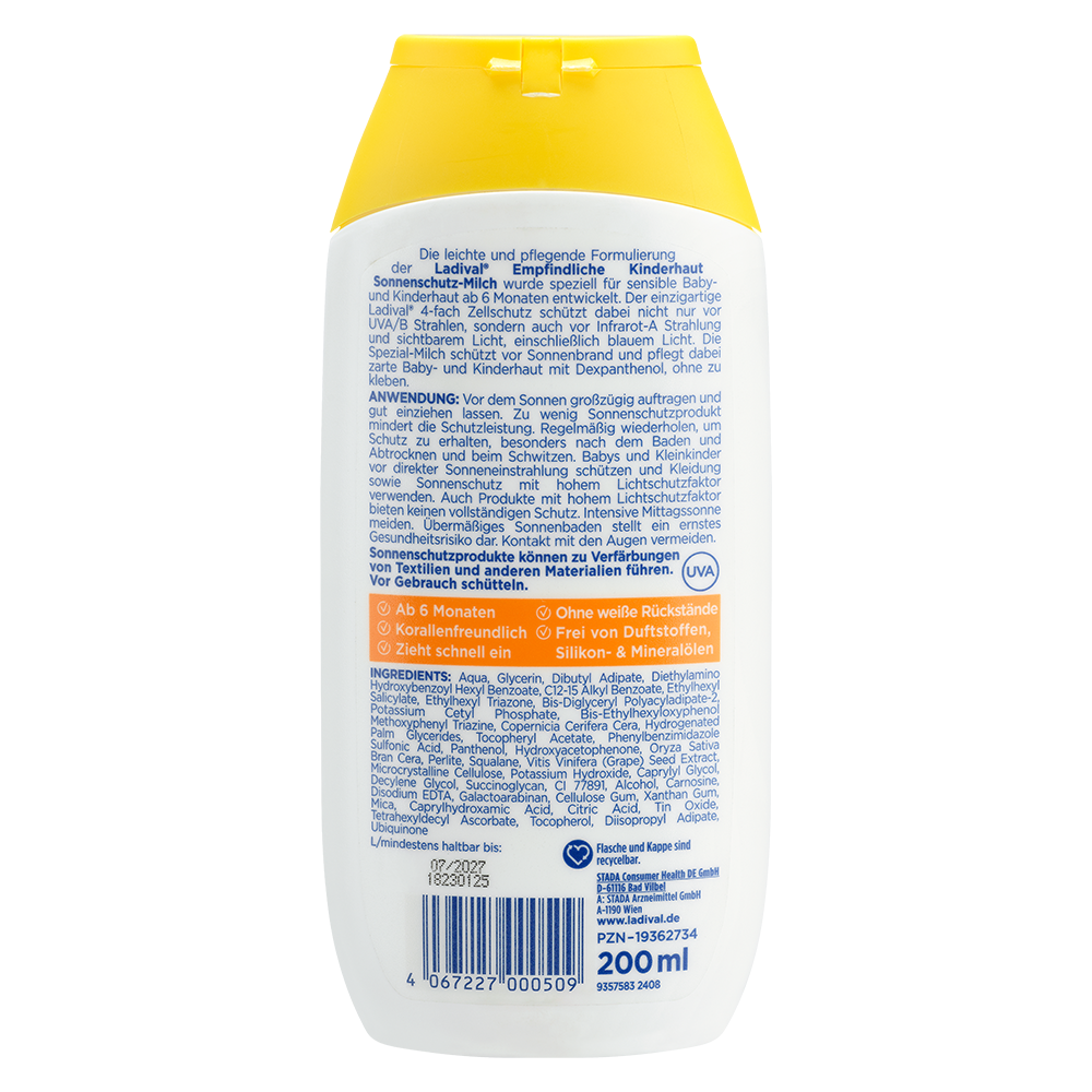 Bild: Ladival Kids Sonnenschutz Milch 