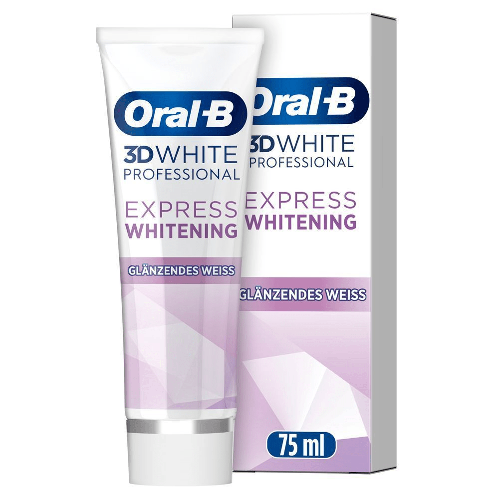 Bild: Oral-B 3D White Professional Express Whitening Zahnpasta 