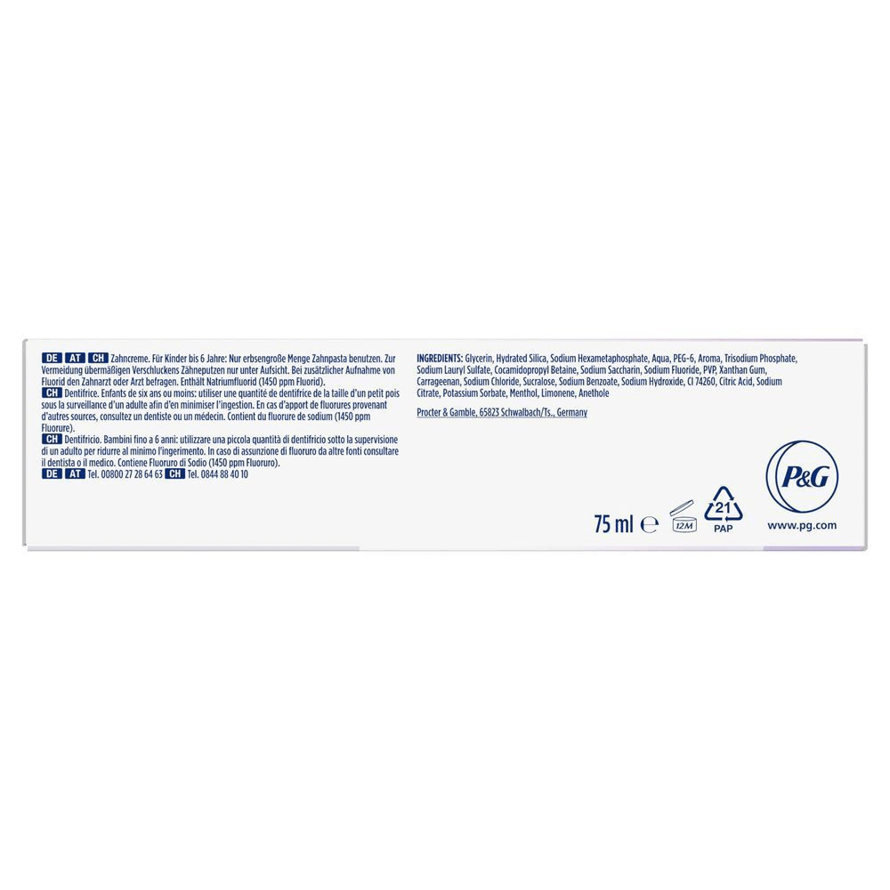 Bild: Oral-B 3D White Professional Express Whitening Zahnpasta 