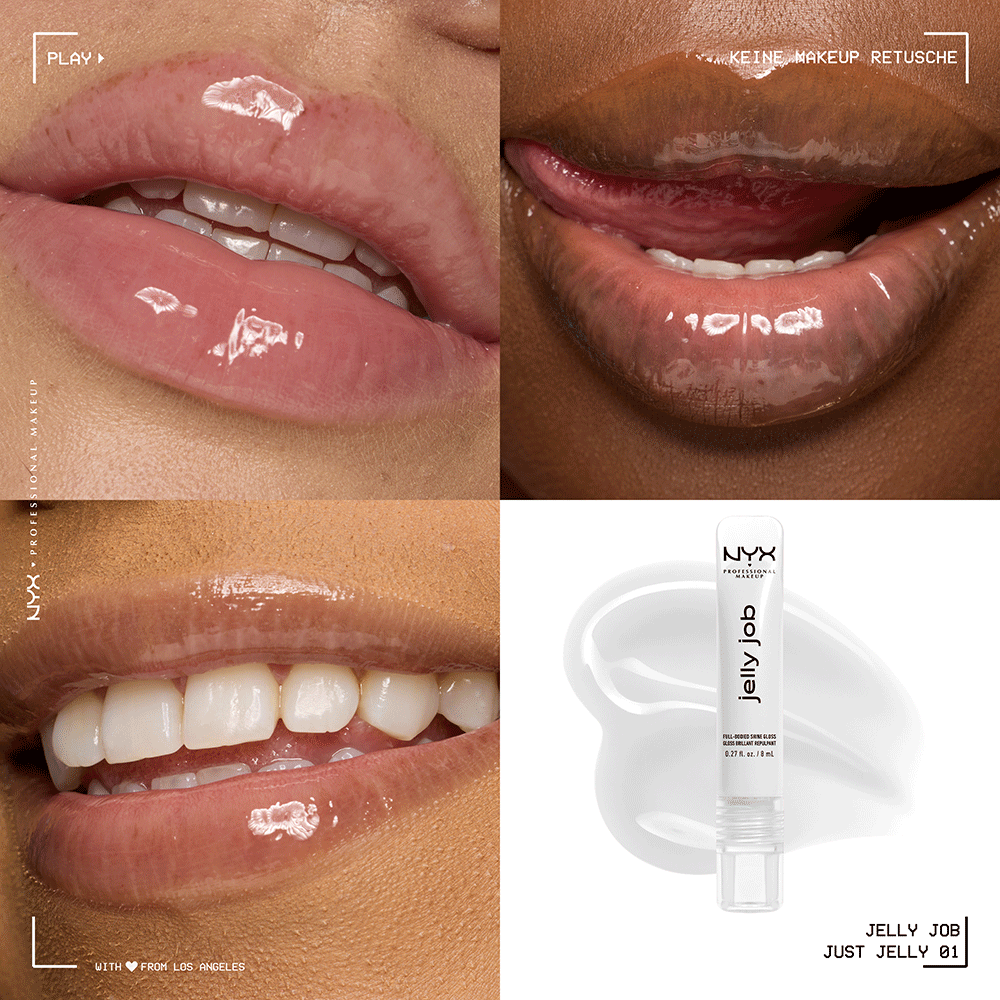 Bild: NYX Professional Make-up Jelly Job Lip Gloss Just Jelly 1