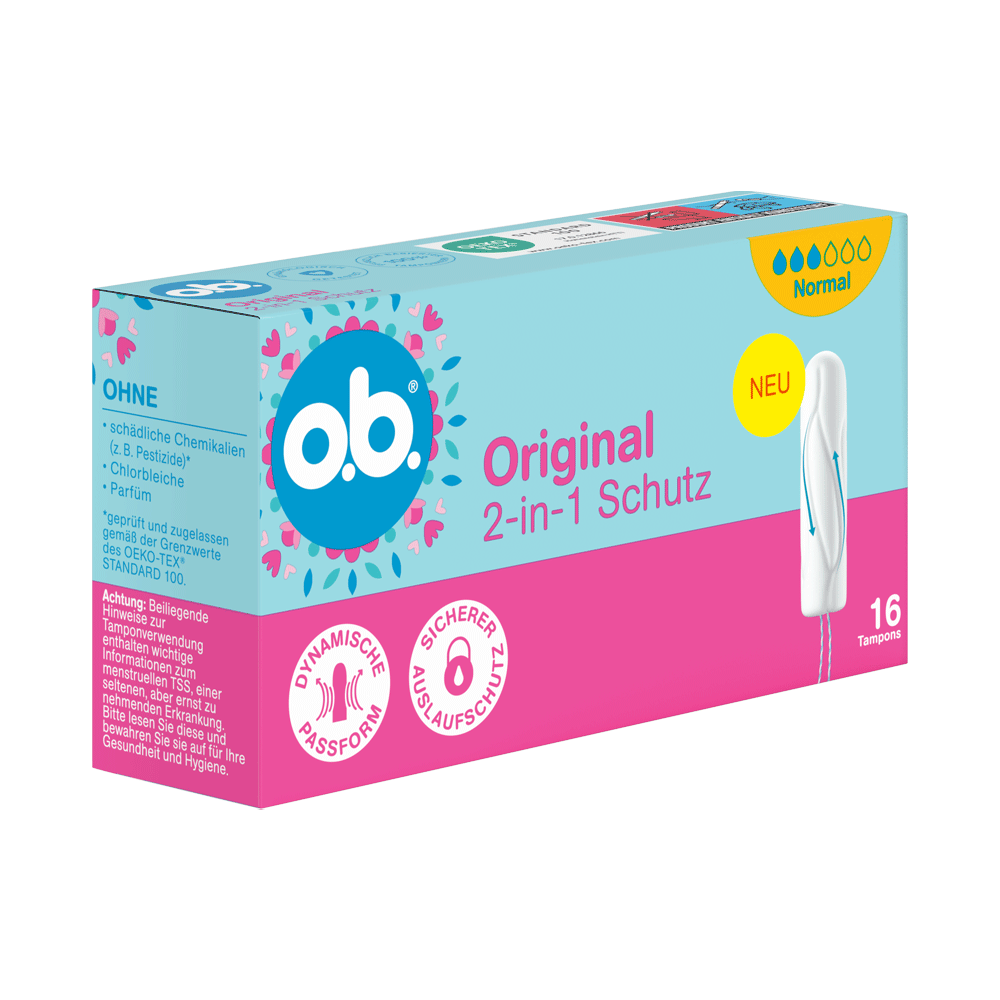Bild: o.b. Original Tampons Normal 