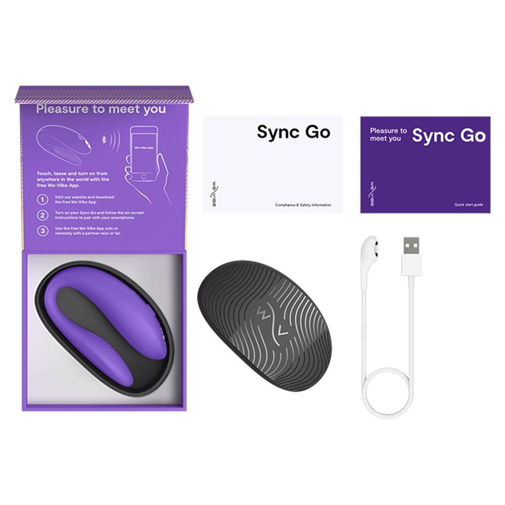 Bild: We-Vibe Vibrator Sync Go Light Purple 