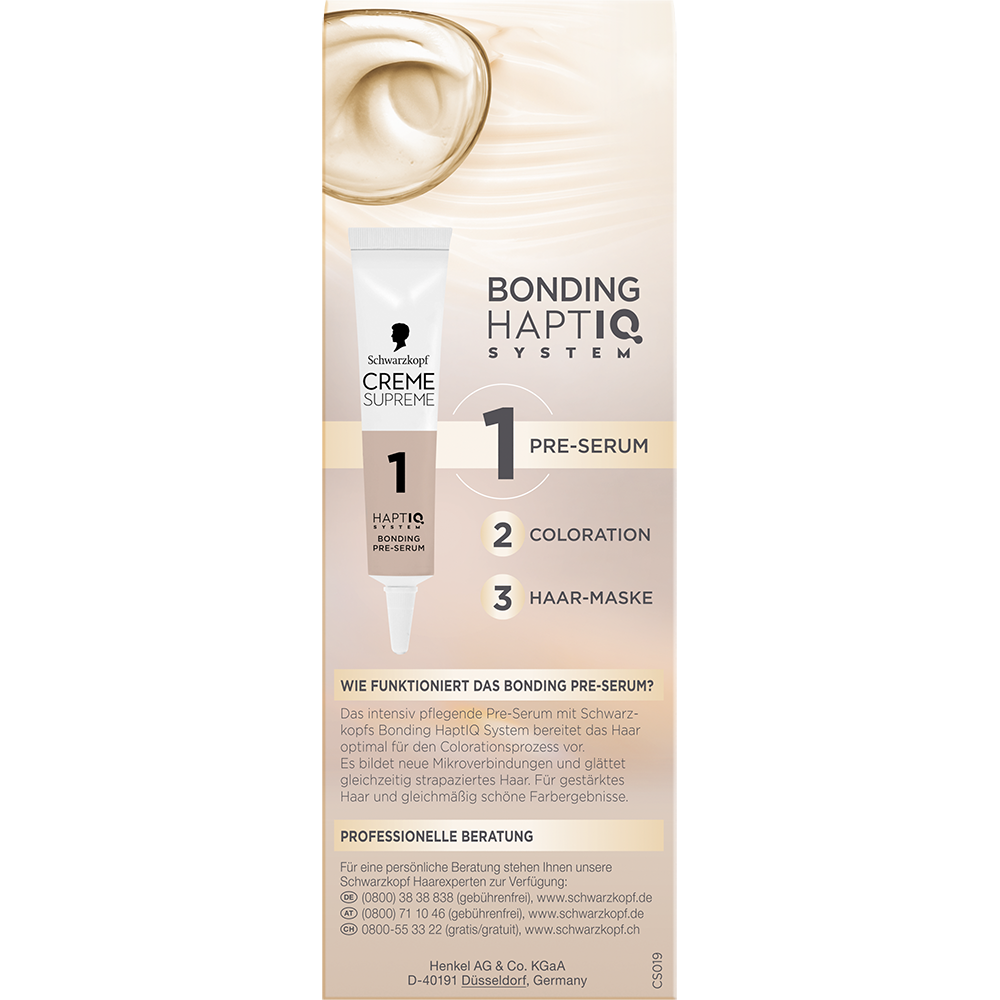 Bild: Schwarzkopf Creme Supreme Creme Coloration Extra Helles Perlblond